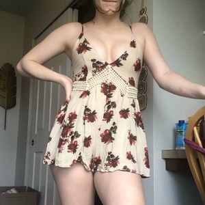 Fun rose romper!